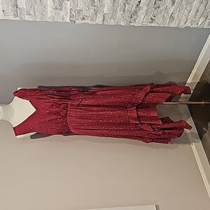 Mia joy high low polka dot dress size Large